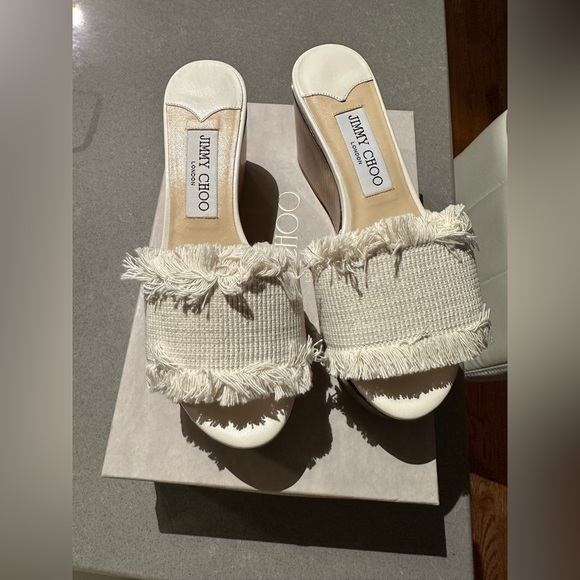 Jimmy Choo Wedge Sandal - Picture 2 of 6